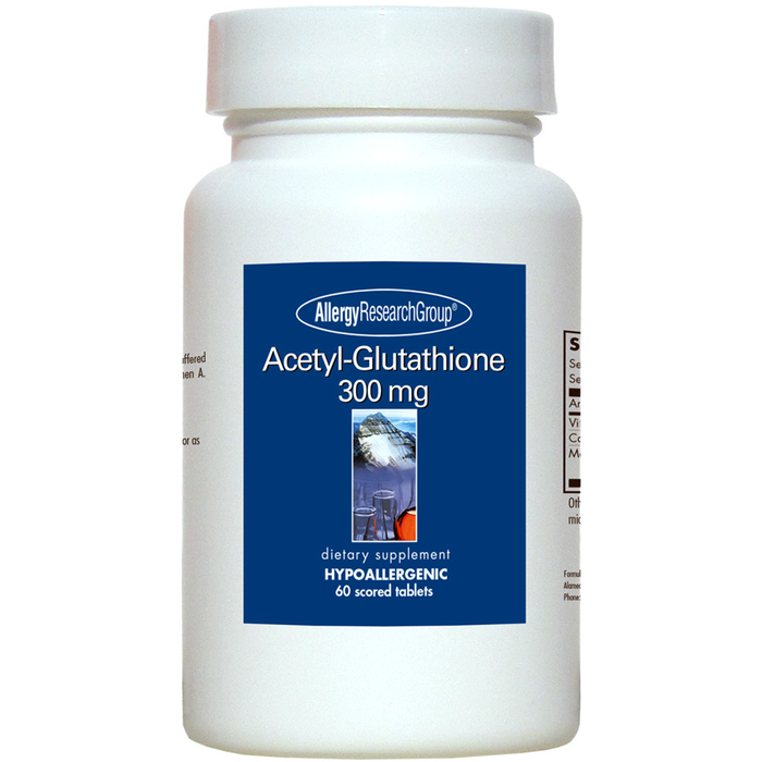 Allergy Research Group, Acetyl Glutathione 300 mg 60 tabs
