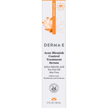 DermaE Natural Bodycare, Acne Blemish Control Treatment Serum 2 Fl. Oz.