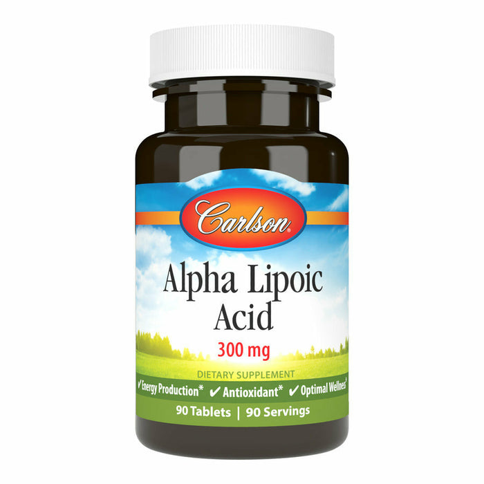 Carlson Labs, Alpha Lipoic Acid 300 mg 90 Tablets