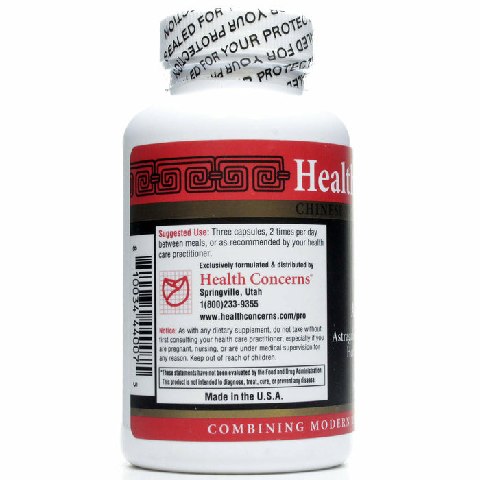 Health Concerns, Astra 8 90 capsules Suggested Use Label