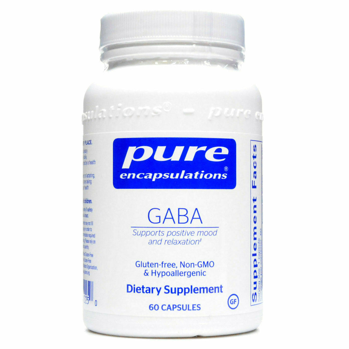ピュア GABA 700mg 120粒 GABA | Pure Encapsulations — Blue Sky Vitamin