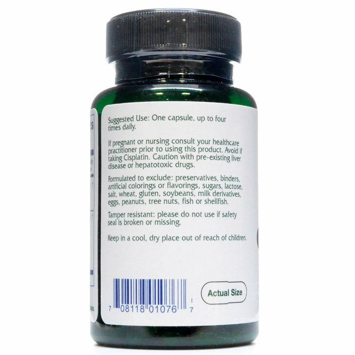 Vitanica, Black Cohosh 60 vegan capsules Suggested Use Label