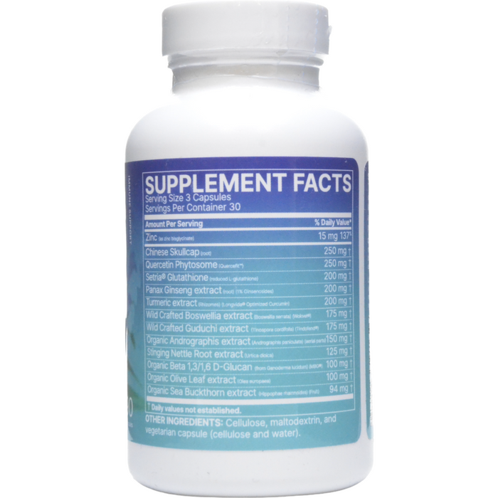 Microbiome Labs, MegaViron 90 Capsules Supplement Facts