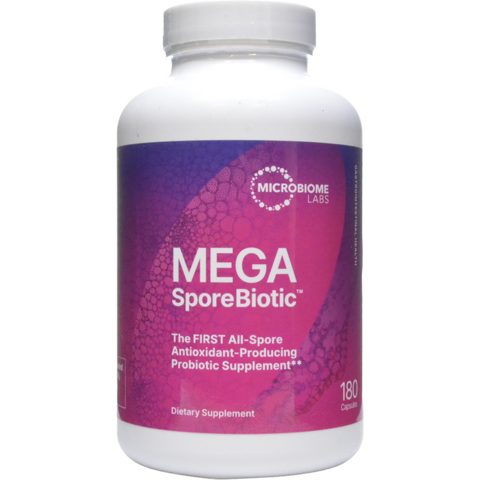 Microbiome Labs, MegaSporeBiotic 180 capsules