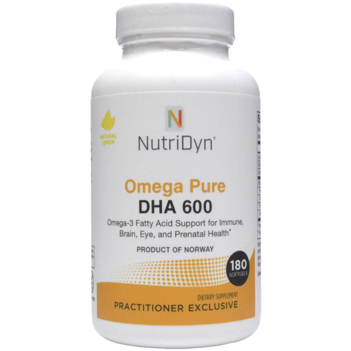 Nutri-Dyn, Omega Pure DHA 600 180 Softgels