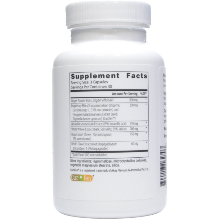 Nutri-Dyn, Inflam-Eze Plus 90 caps Supplement Facts