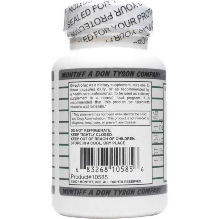 Montiff, Pure L-Serine 500 mg 50 caps Suggested Use