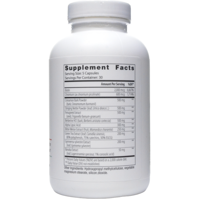 Nutri-Dyn, Gluco IR 150 Caps Supplement Facts