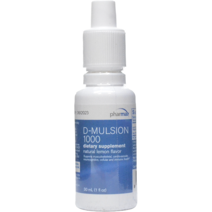 Pharmax, d-Mulsion (Citrus Flavor) 1 fl oz