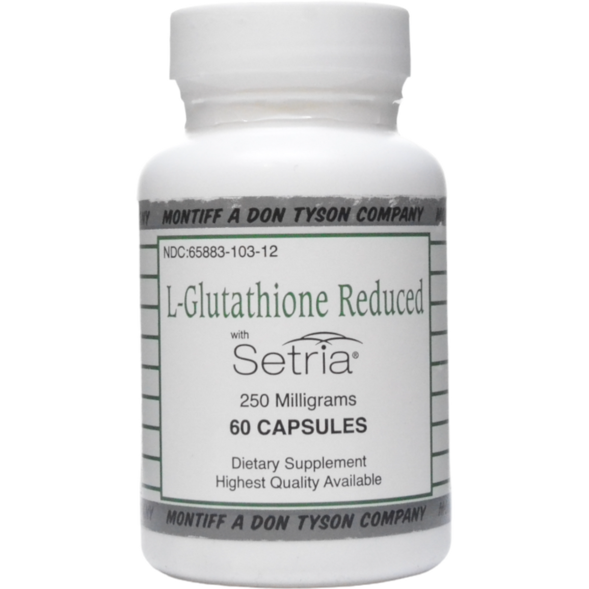 L-Glutathione Reduced 250 mg | 60 caps