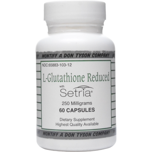 L-Glutathione Reduced 250 mg 60 caps by Montiff L-Glutathione Reduced 250 mg 60 caps by Montiff