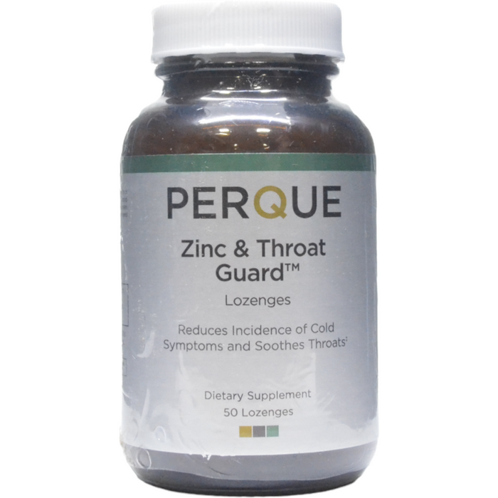 PERQUE, Zinc+Throat Guard Lozenges 50 loz