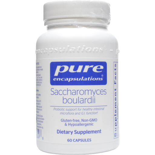 Pure Encapsulations, Saccharomyces boulardii 60 vcaps