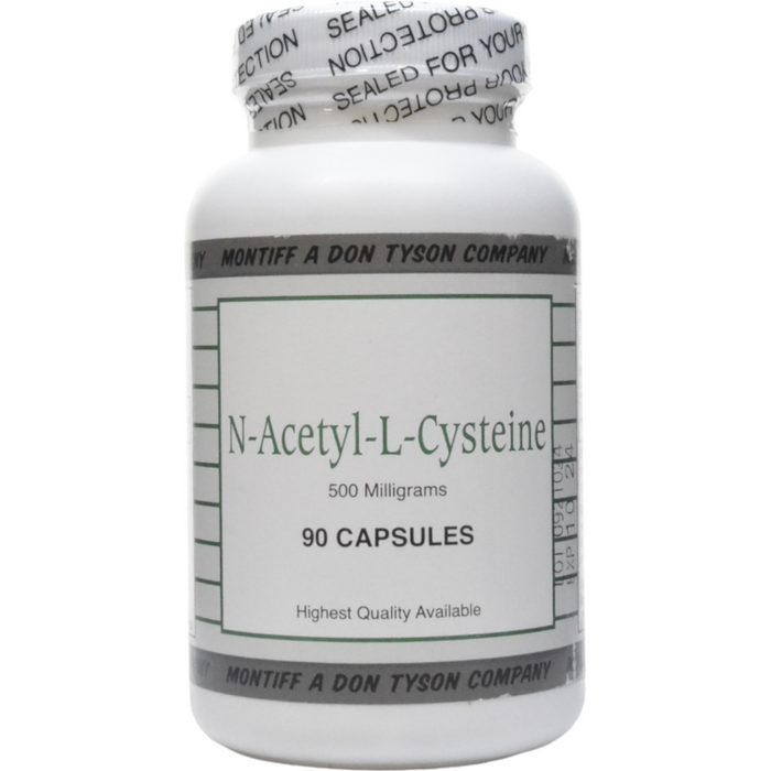Montiff, N-Acetyl-L-Cysteine 500 mg 90 caps