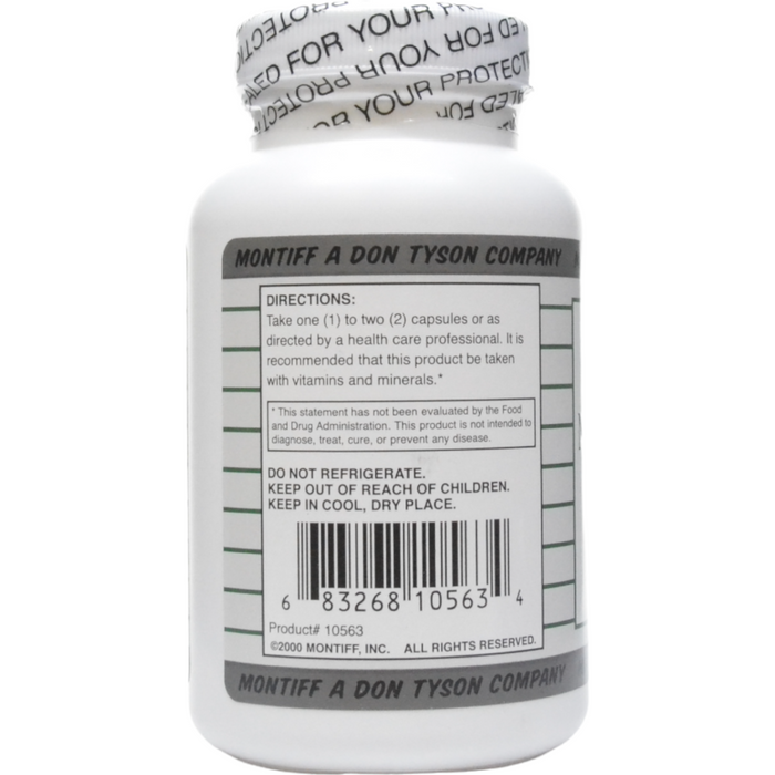 Montiff, N-Acetyl-L-Cysteine 500 mg 90 caps Suggested Use