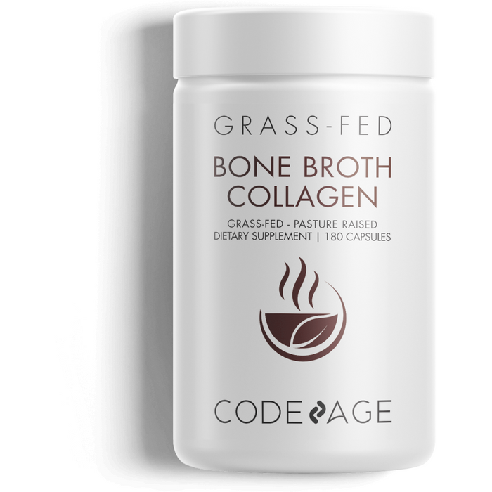 CodeAge, Bone Broth Collagen 180 Capsules