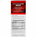 Brain & Body: Power Max 60 packets by BrainMD Omega Supplment Facts Label