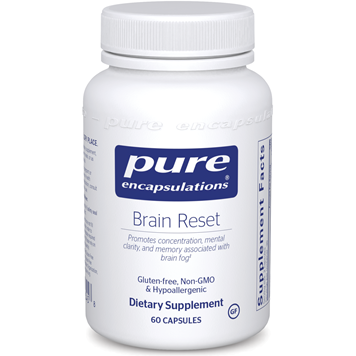 Pure Encapsulations, Brain Reset 60 Capsules