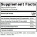 Vitanica. CCDG Blend 90 Capsules Supplement Facts Label