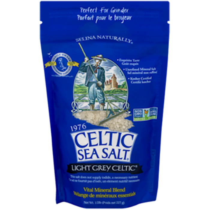 Course Ground Celtic Sea Salt - Light Grey 1/2 lb. by Celtic Sea Salt