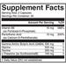 Nutritional Frontiers, Calm Day Vegetarian Capsules Supplement Facts Label