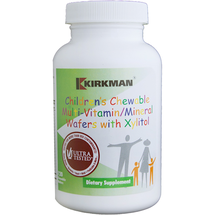Child Multi-Vitamin/Mineral with Xylitol 120 chews by Kirkman Labs
