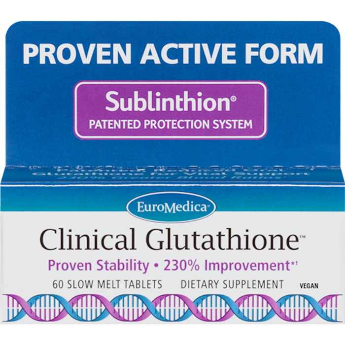  EuroMedica, Clinical Glutathione 60 tabs