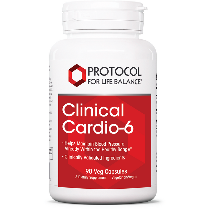 Protocol For Life Balance, Clinical Cardio-6 90 Vegetarian Capsules