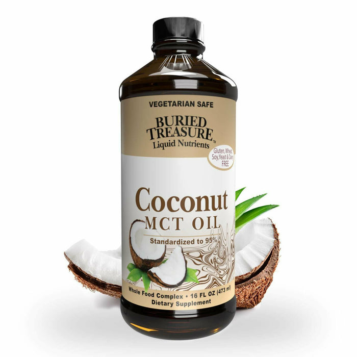 Buried Treasure, Coconut MCT Oil 16 fl oz