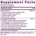 Collagen Booster 60 caps by Reserveage Supplement Facts Label