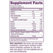 Collagen Replenish Chews 60 chews by Reserveage Supplement Facts Label