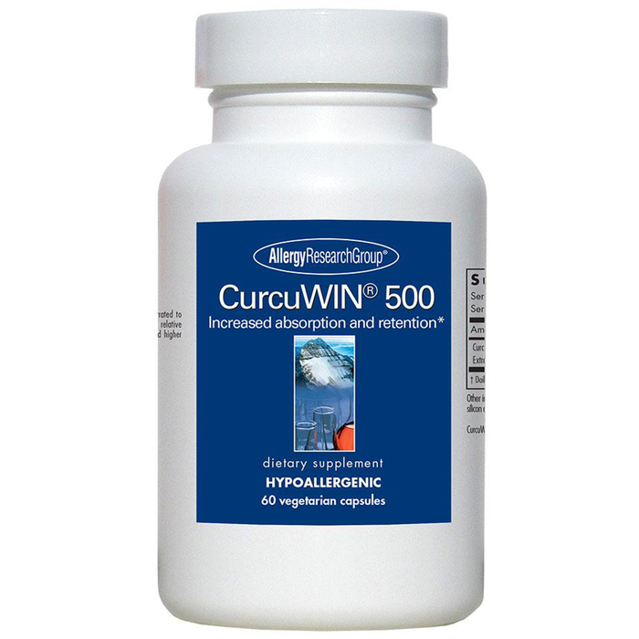 Allergy Research Group, CurcuWIN 500 60 vcaps 