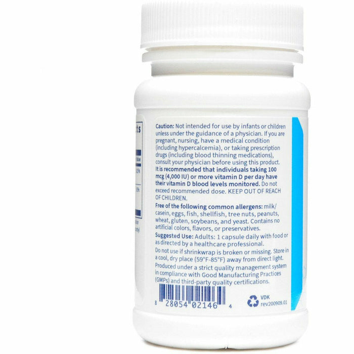 Melatonin Lozenge 1 mg 60 tabs By Klaire Labs Information Label