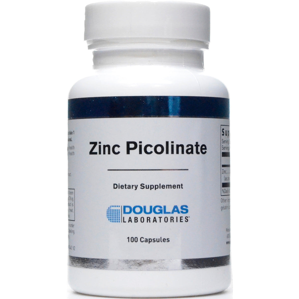 Zinc Picolinate 100 caps Douglas Labs — Blue Sky Vitamin