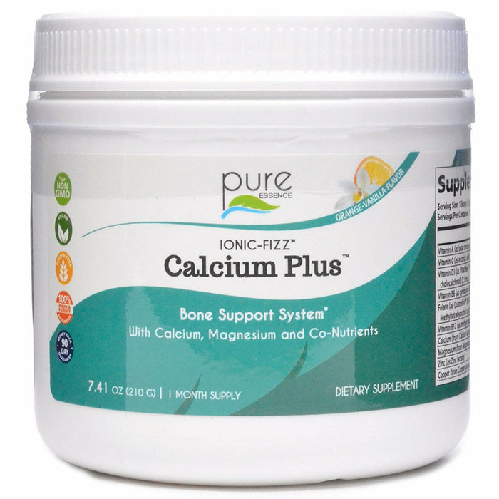 Pure Essence, Ionic-Fizz Calcium Plus Orange Vanilla  7.41oz