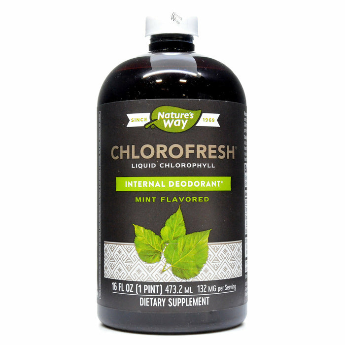 Nature's Way, Chlorofresh Liquid Mint 16 oz