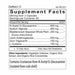D'Adamo Personalized Nutrition, Deflect O 120 Capsules Supplement Facts Label