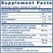Life Extension, Endothelial Defense Pomegranate Plus 60 Softgels Supplement Facts Label