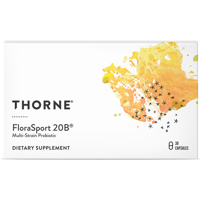 Thorne Research, FloraSport 20B NSF 30 vcaps