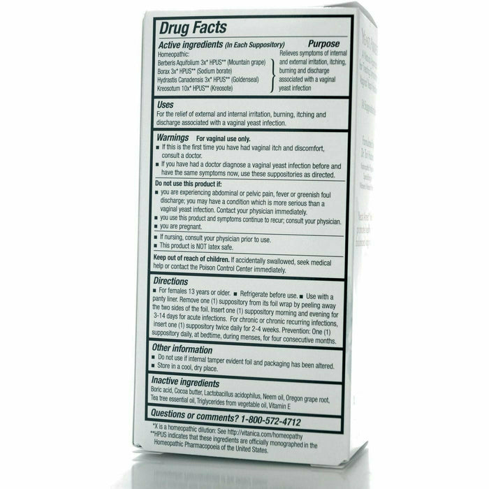 Front product image of Yeast Arrest 14 supp by Vitanica