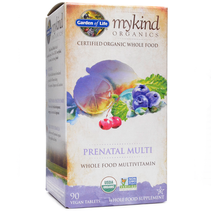 Garden of Life, mykind Organics Prenatal Multi 90 tabs