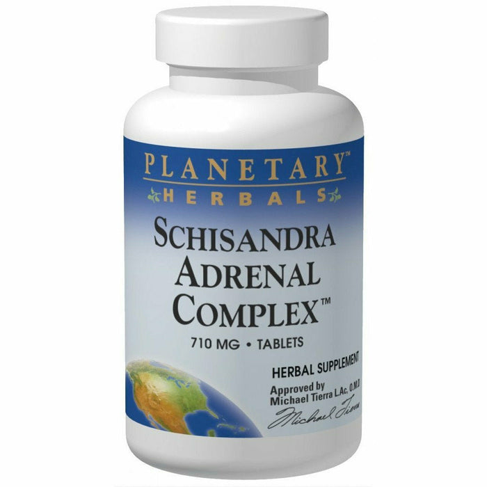 Schisandra Adrenal Complex 120 tabs by Planetary Herbals