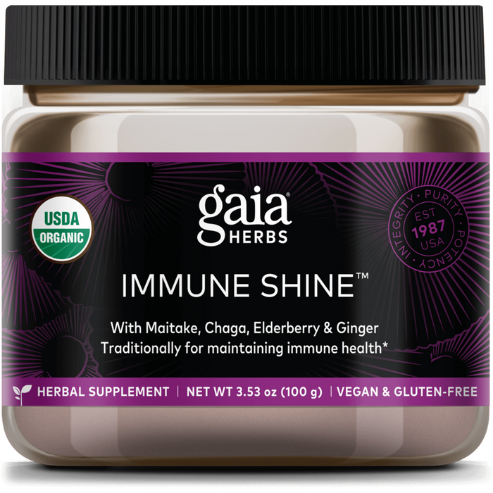 Immune Shine Powder 3.53 oz. 48 servings by Gaia Herbs