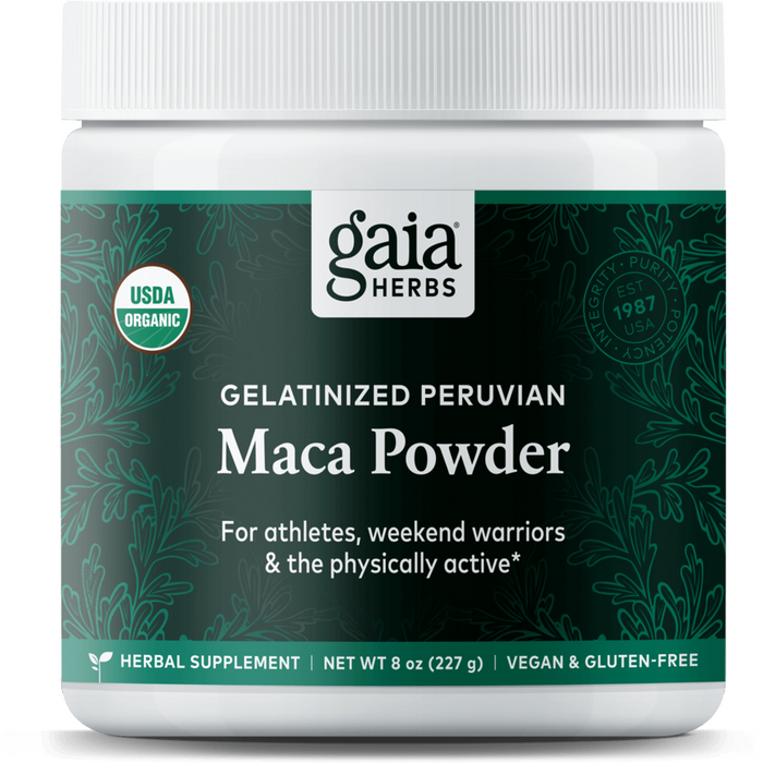 Maca Powder 8 oz (227 g) by Gaia Herbs