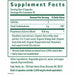 Gaia Herbs, Cognitive Formula 60 lvcaps Supplement Facts Label