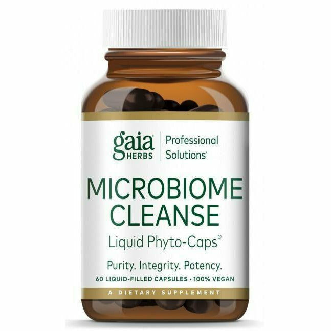 Microbiome Cleanse 60 Liquid Phyto-Caps by Gaia Herbs