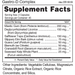 D'Adamo Personalized Nutrition, Gastro D Complex 90 Capsules Supplement Facts Label