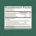Supplement Facts Label