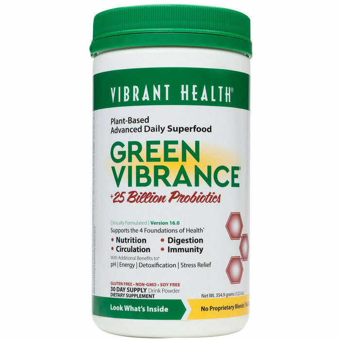 Vibrant Health, Green Vibrance 30 servings