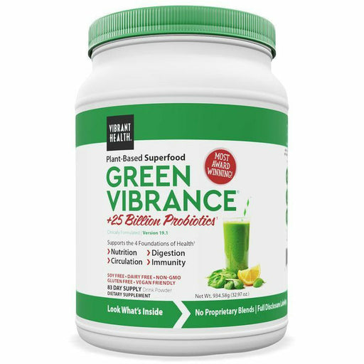 Vibrant Health, Green Vibrance 83 Servings